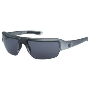 POPGUN | Polarized, Matte Smoke/Black Crystal, Gray Lens