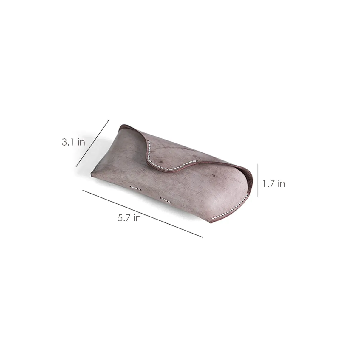 POPSEWING® Full Grain Leather Eyeglasses Case DIY Kit