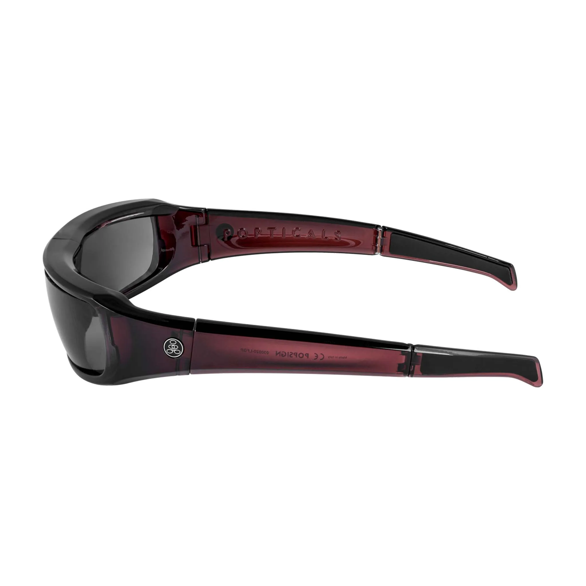 POPSIGN | Polarized, Gloss Wine/Black Crystal, Gray Lens