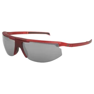 POPSTAR | Polarized, Matte Red Crystal, Silver Mirror