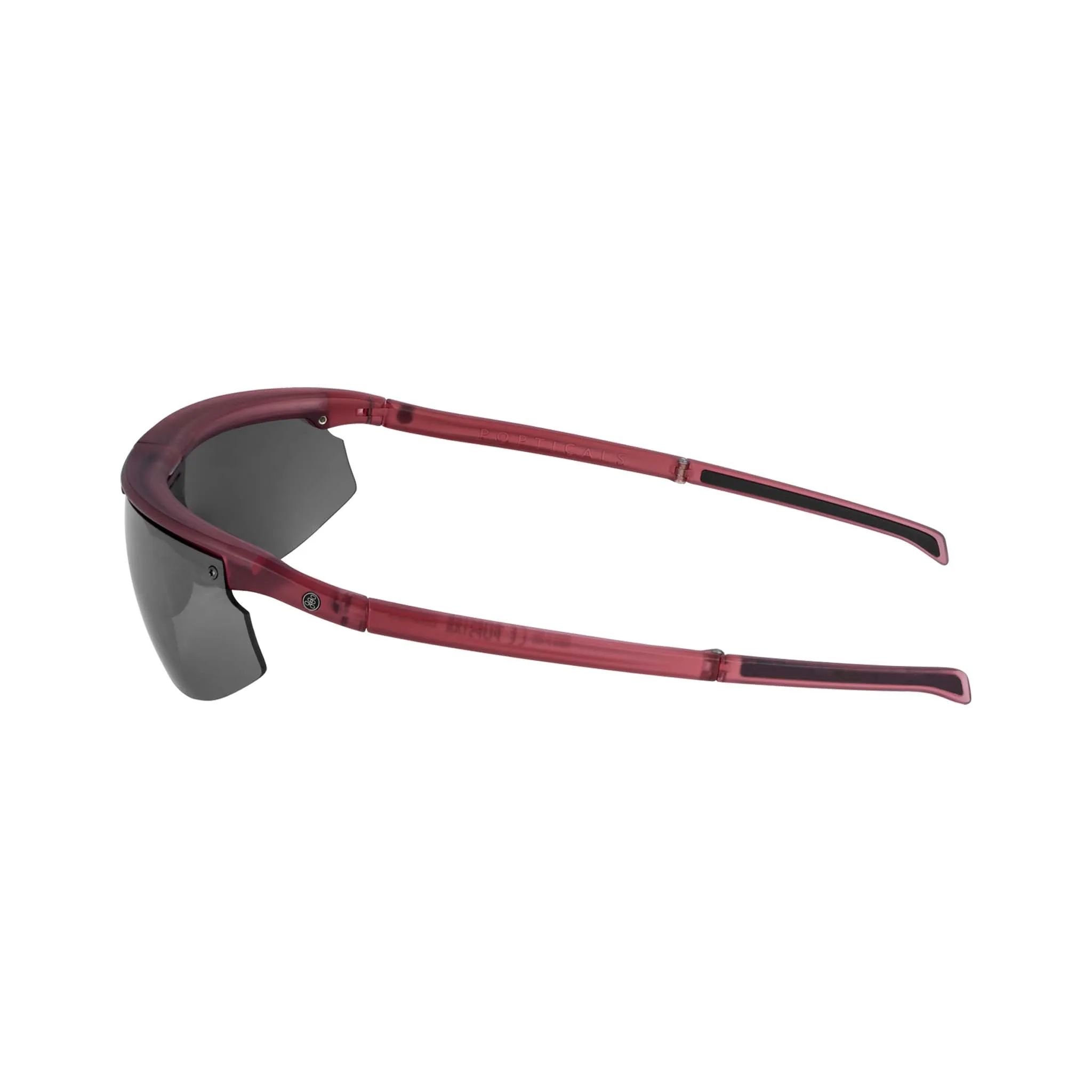 POPSTAR | Polarized, Matte Red Crystal, Silver Mirror