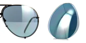 Porsche Design P8478 Lens Set - V649 Blue Mirror Lenses