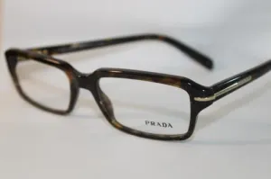 Prada VPR09N 2AU-101 Havana Brown Luxury Italy Eyeglasses