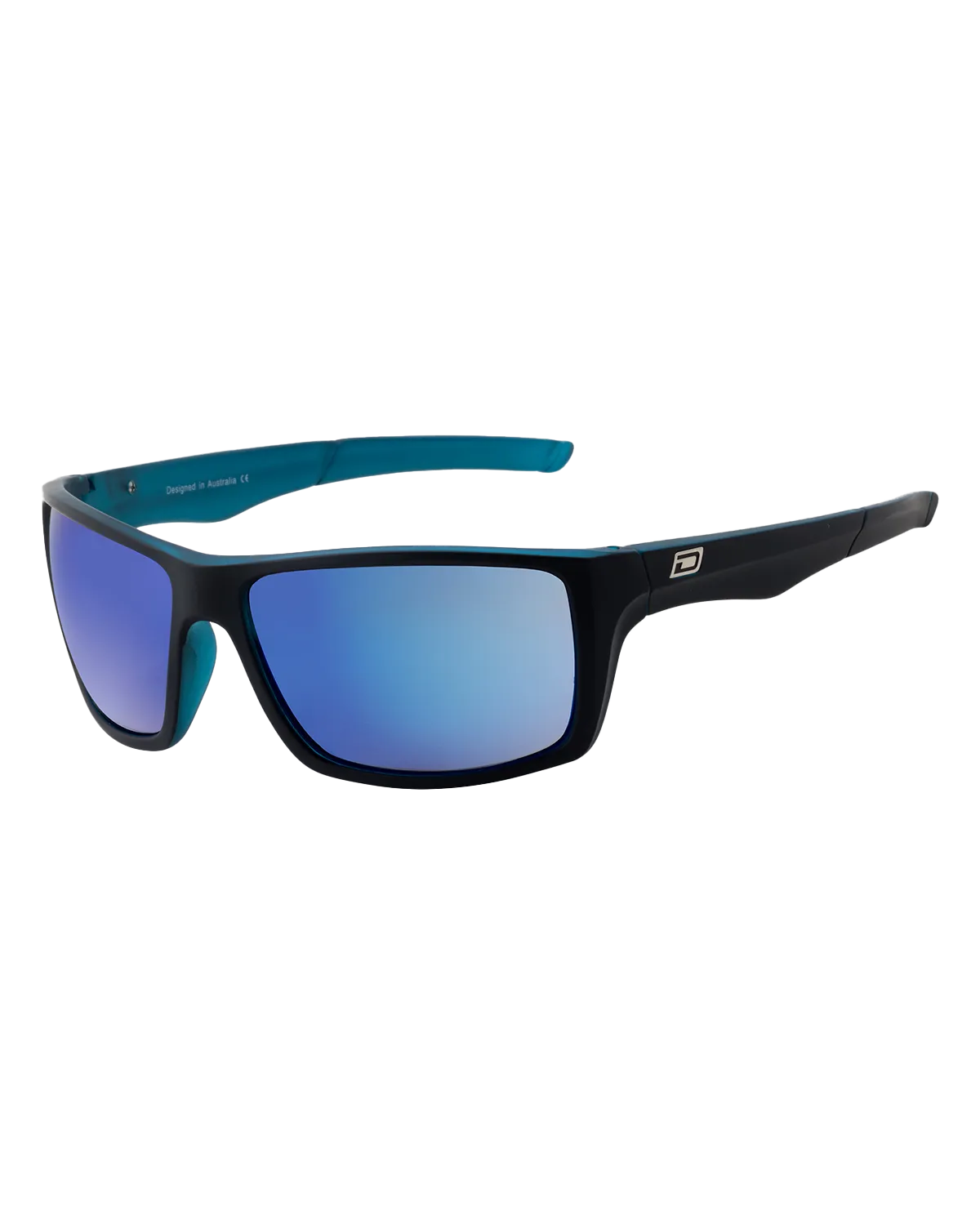 Primp Polarised Sunglasses in Black Xtal & Grey Blue Fusion