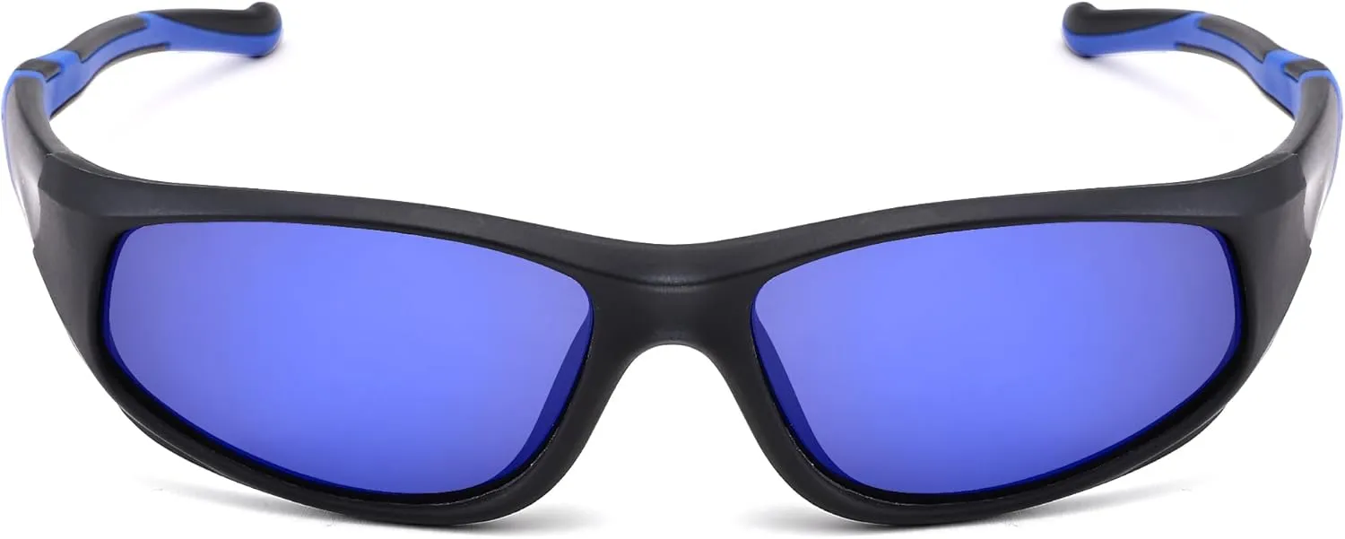 Pro Acme Kids Sunglasses for Boys Girls, Polarized Sports Baseball Sunglasses Unbreakable Shades for Children Age 4-10