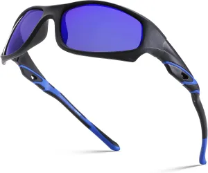 Pro Acme Kids Sunglasses for Boys Girls, Polarized Sports Baseball Sunglasses Unbreakable Shades for Children Age 4-10
