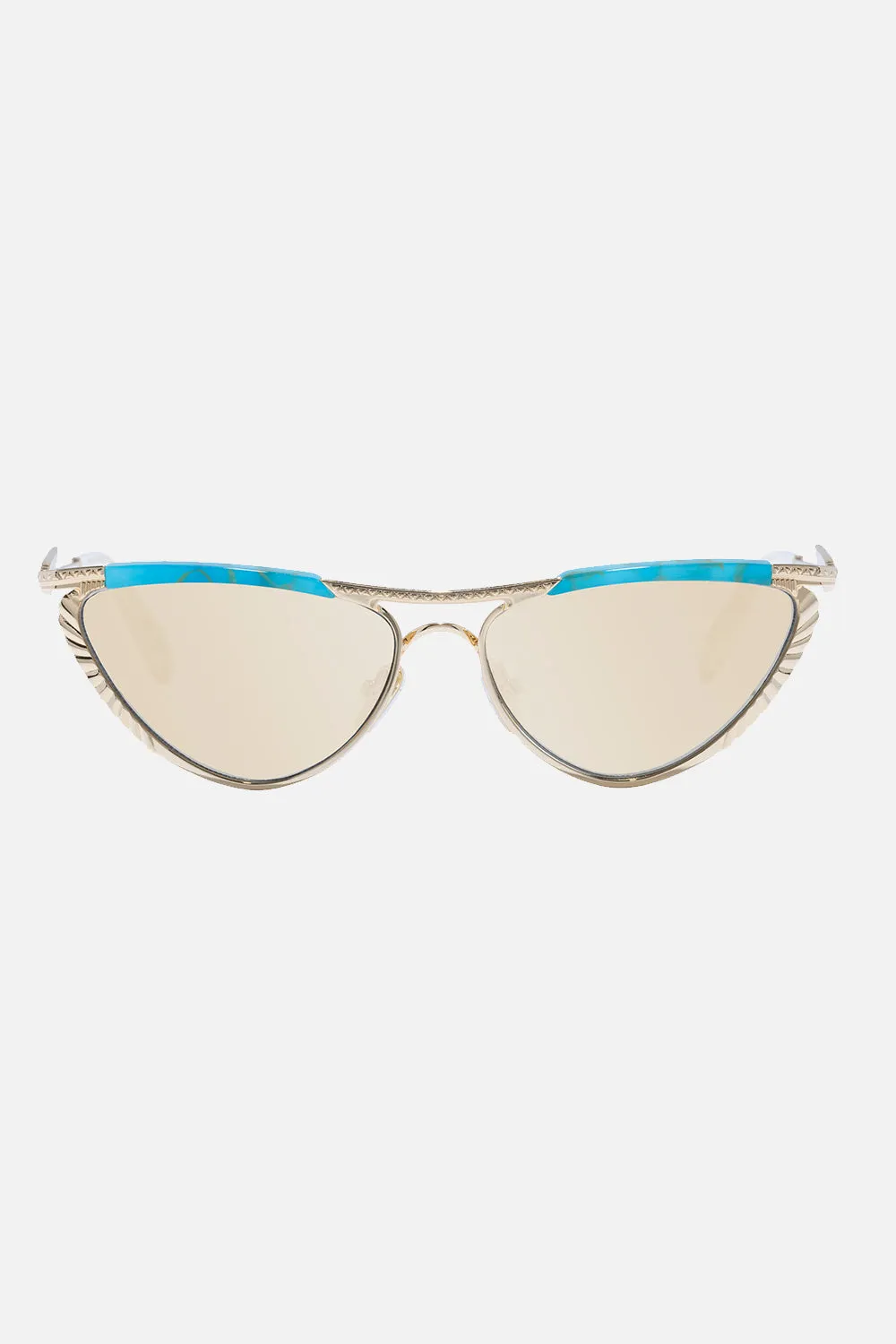 PYRAMID PARAMOUR SUNGLASSES TURQUOISE MARBLE