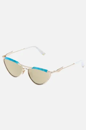 PYRAMID PARAMOUR SUNGLASSES TURQUOISE MARBLE