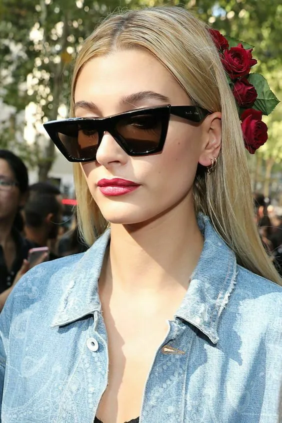 "The Edge" Brown Thick Frame Designer Sunglasses