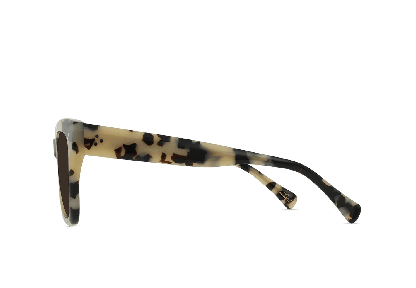 RAEN BREYA SUNGLASSES - IVORY TORTOISE/CAROB