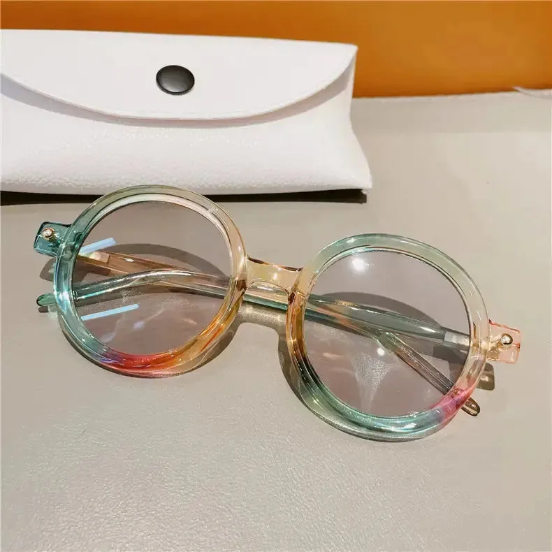 Rainbow Round Glasses