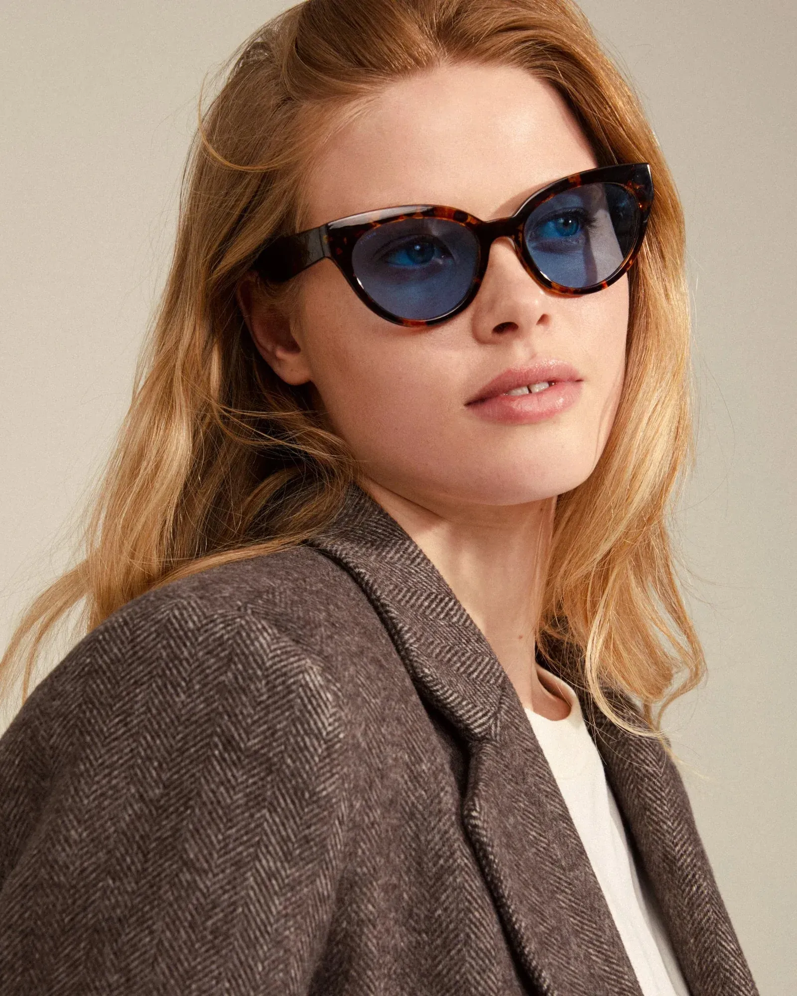 RAISA Recycled Sunglasses - Tortoise Brown