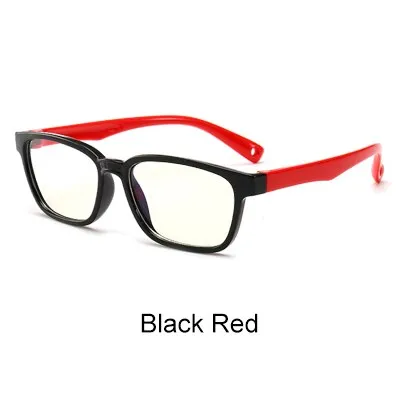 Ralferty Kids Square Eyeglasses Anti-blue Light TR90 Flexible M8140