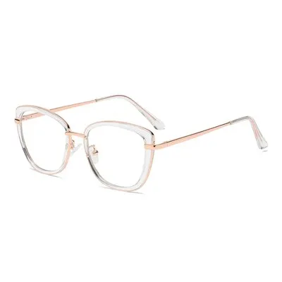 Ralferty Women's Eyeglasses Cat Eye Anti Blue Light TR90 D609