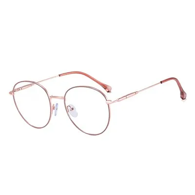 Ralferty Women's Full Rim Round Square Alloy Eyeglasses F95950