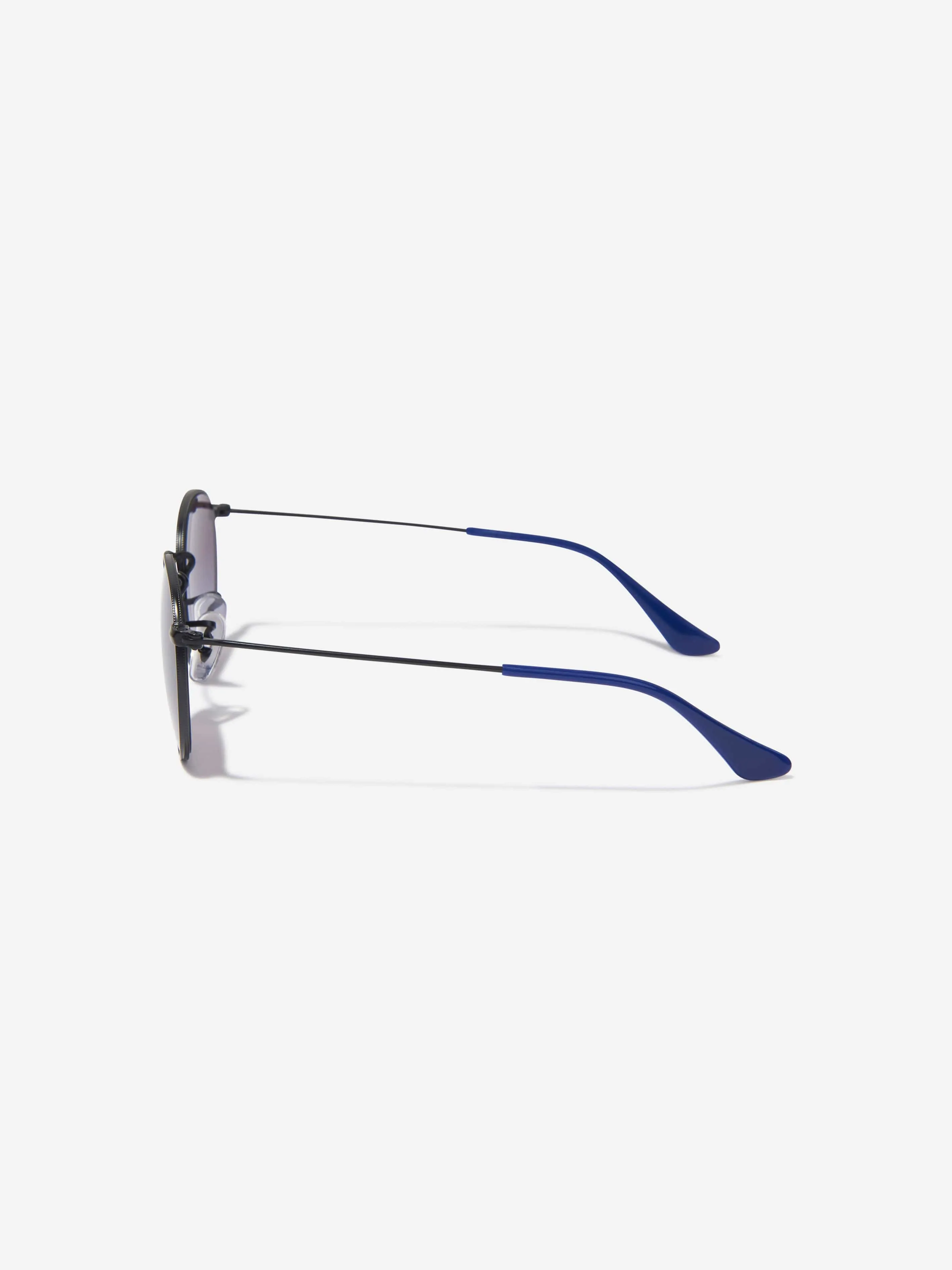 Ray-Ban Kids Round Suglasses in Black