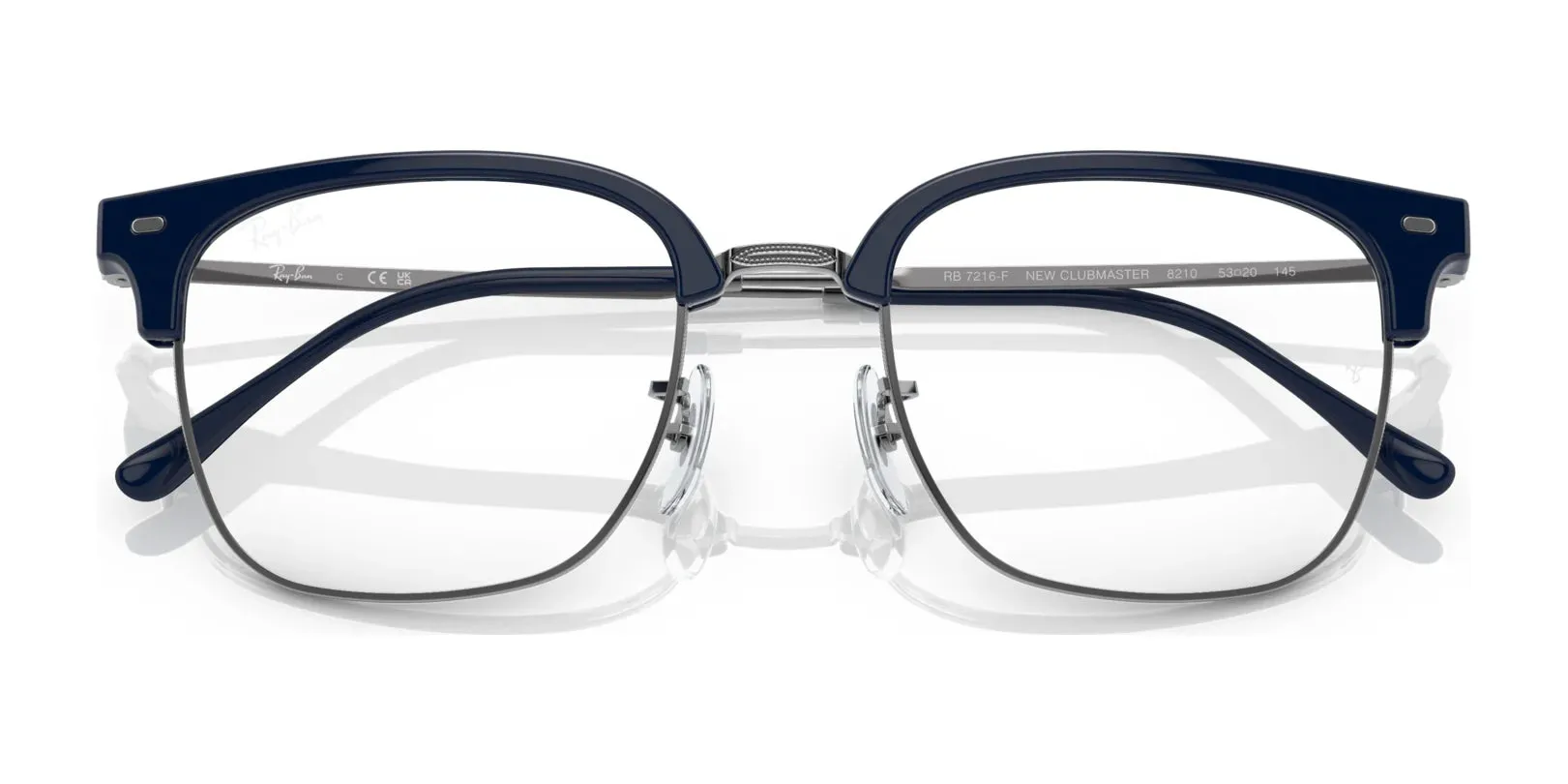 Ray-Ban NEW CLUBMASTER RX7216F Eyeglasses | Size 53