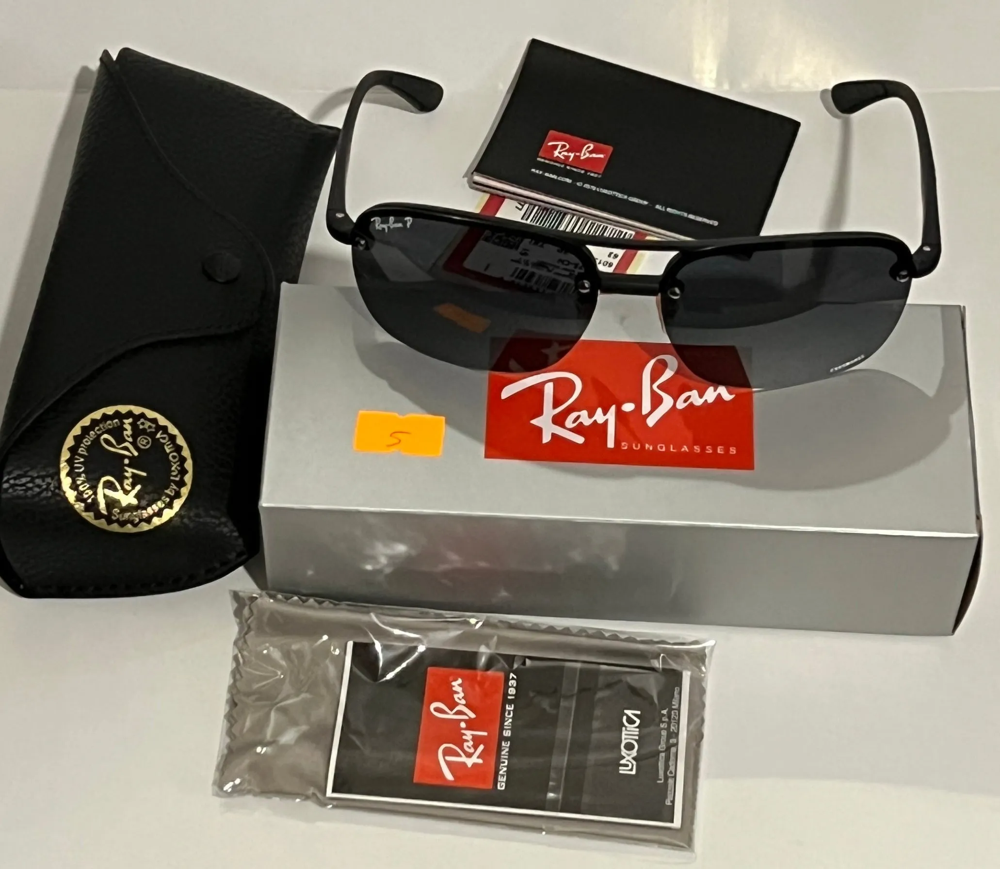 Ray-Ban RB4275CH CHROMANCE Sunglasses - Black Frame with Chromance Lenses