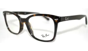 RAY-BAN Tortoise RB2140 WAYFARER Brown White lenses