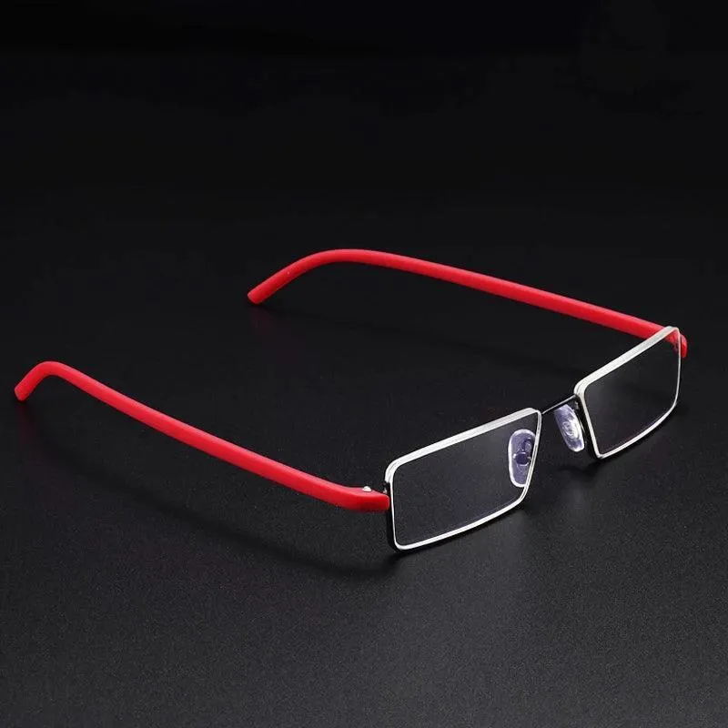 Reading Glasses – Lightweight Alloy Frame with Clear Acrylic Lenses, Anti-Reflective Coating for Comfortable, Clear Vision
