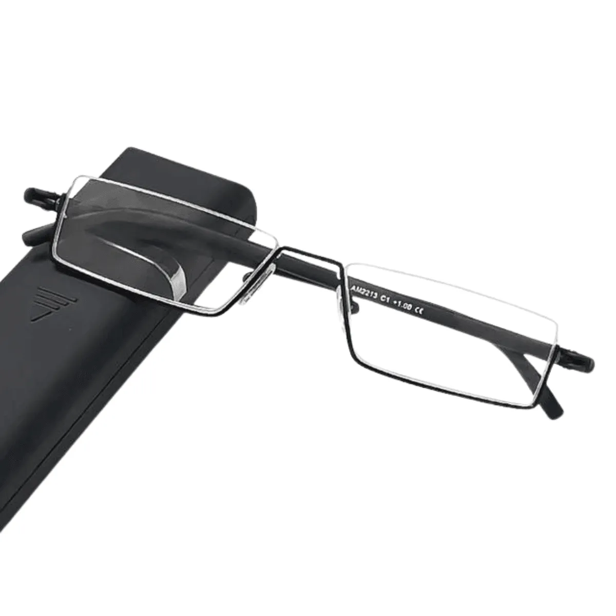 Reading Glasses – Lightweight Alloy Frame with Clear Acrylic Lenses, Anti-Reflective Coating for Comfortable, Clear Vision