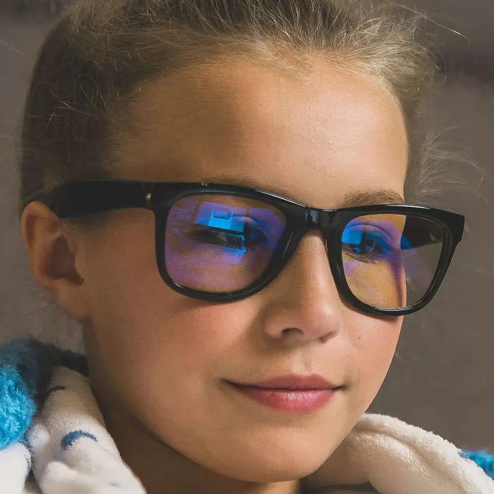 Real Shades “Screen Savers” Eyeglasses in Black Size Kids 7 