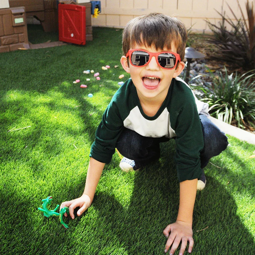 Red Polarized Lens Kids Sunglasses | Baby/Toddler/Junior
