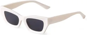 Retro Brown Lenses Rectangle Sunglasses Women Men Vintage Wine Red Cat Eye Sun Glasses Female Shades