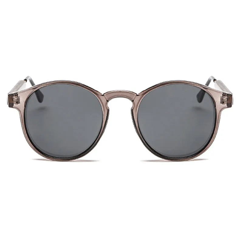 Retro Elegant Design UV400 Round Sunglasses