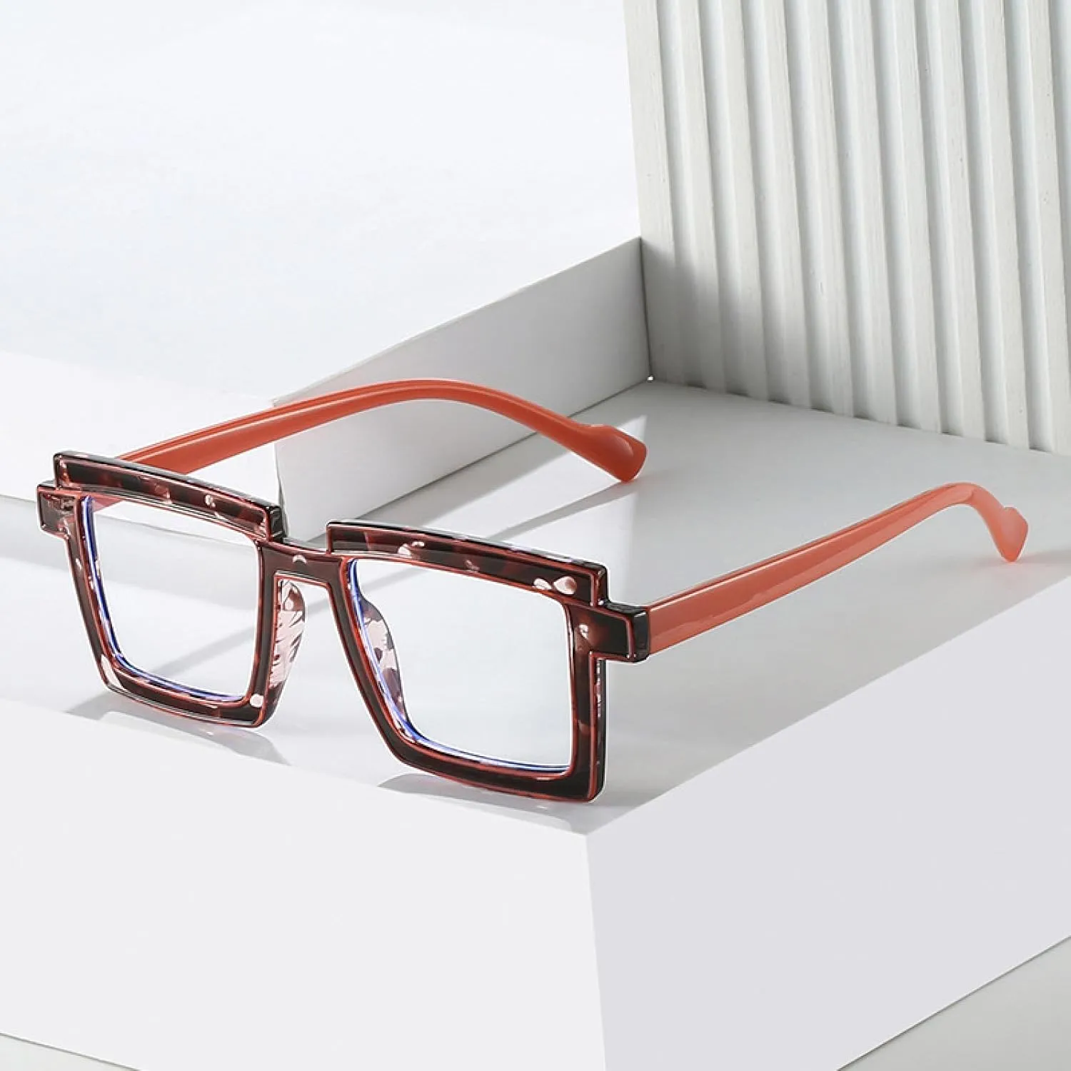 Retro Fluorescence Color Women Glasses Frame Fashion Clear Eyewear Men Frame