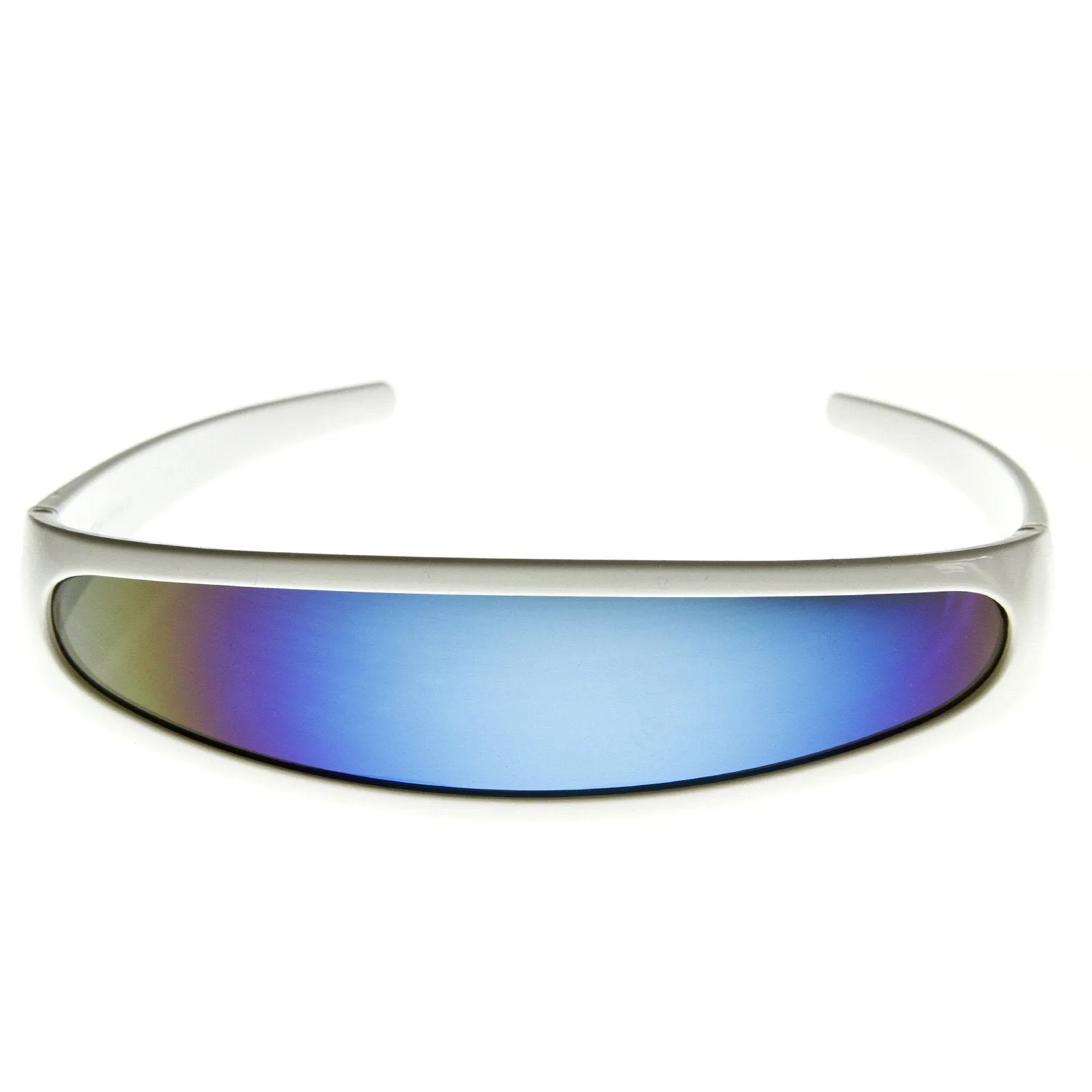 Retro Futuristic 1980's Disco Wrap Around Space Sunglasses 8964