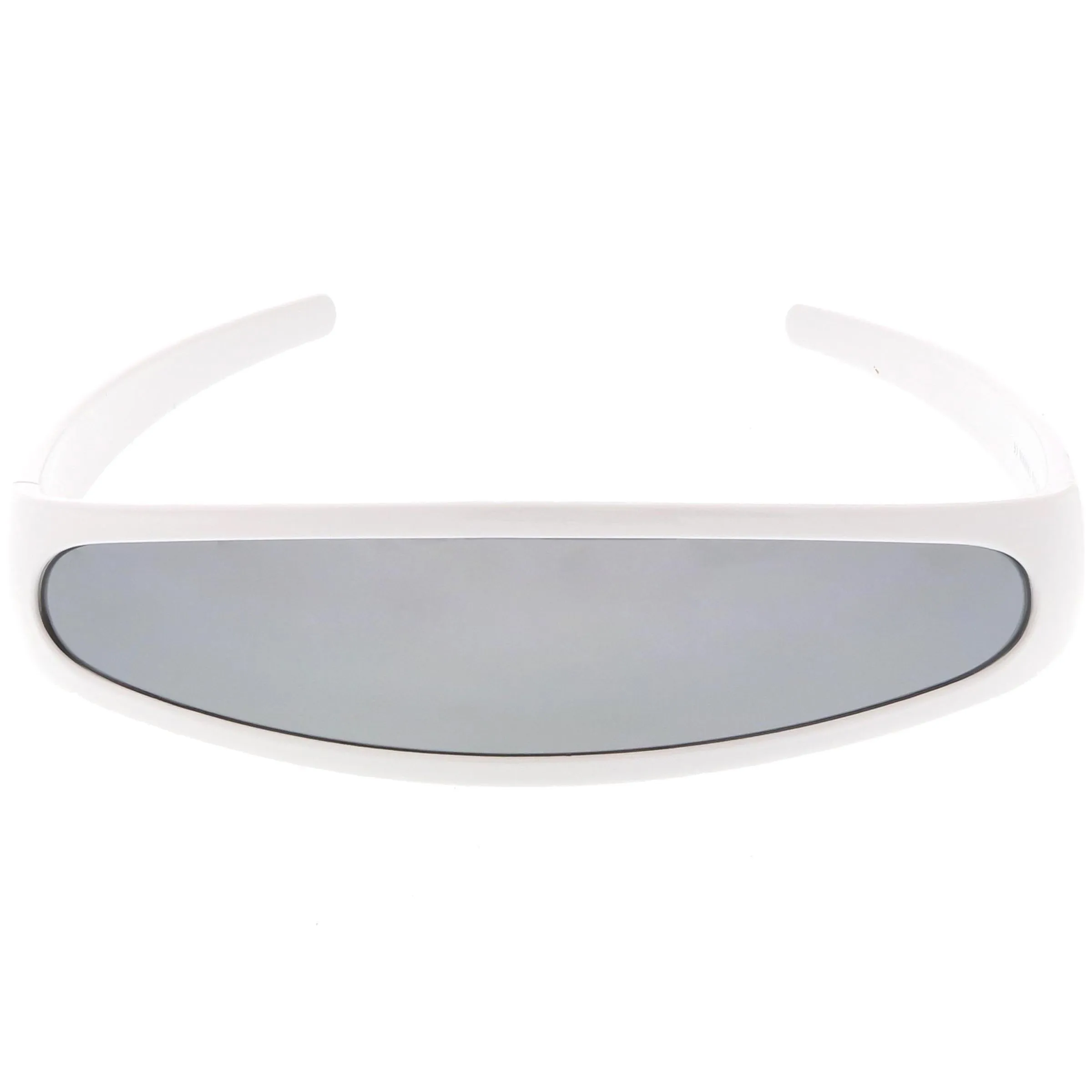 Retro Futuristic 1980's Disco Wrap Around Space Sunglasses 8964