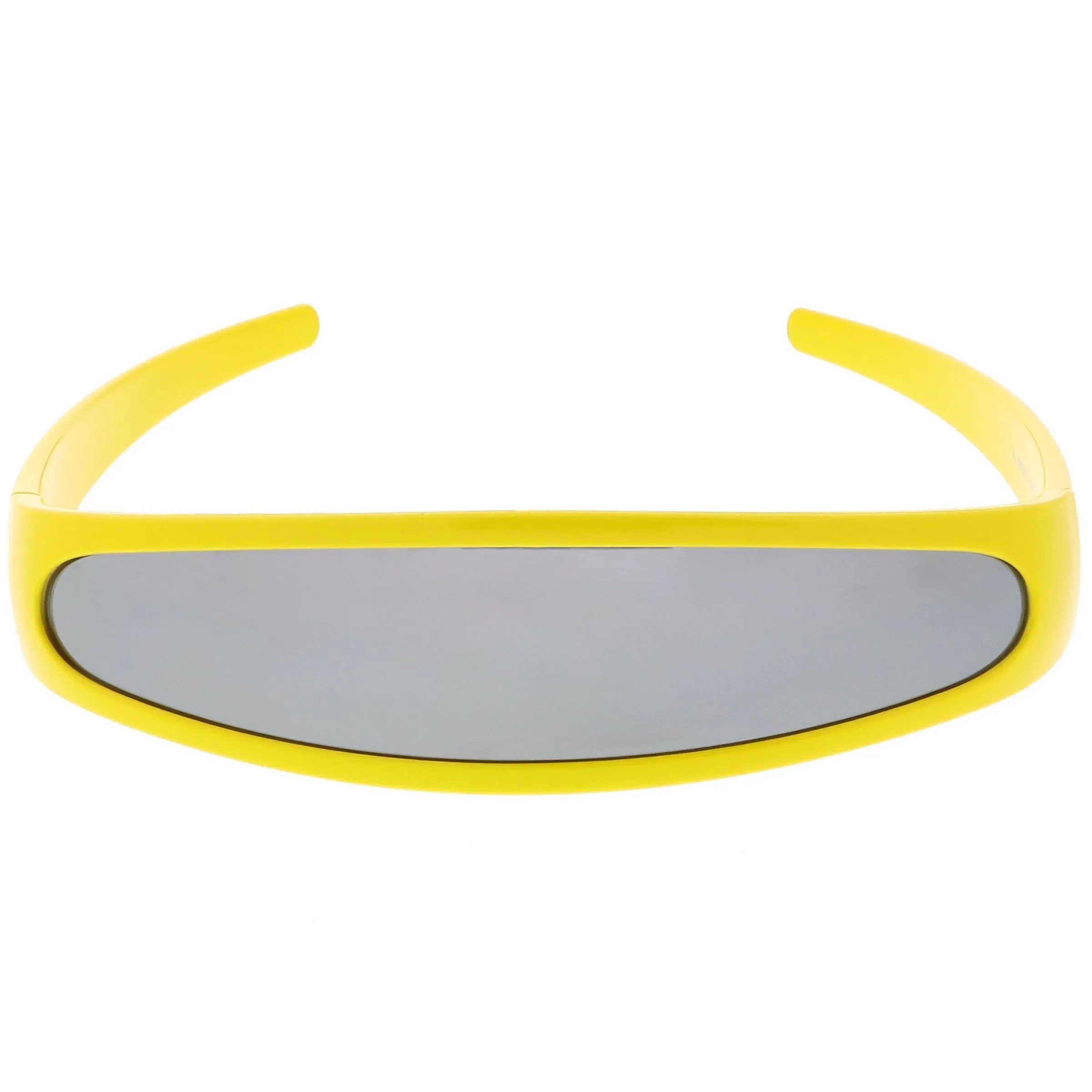 Retro Futuristic 1980's Disco Wrap Around Space Sunglasses 8964