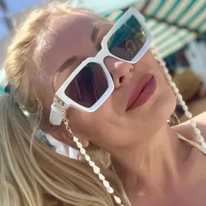 Retro Mirror Square Sunglasses