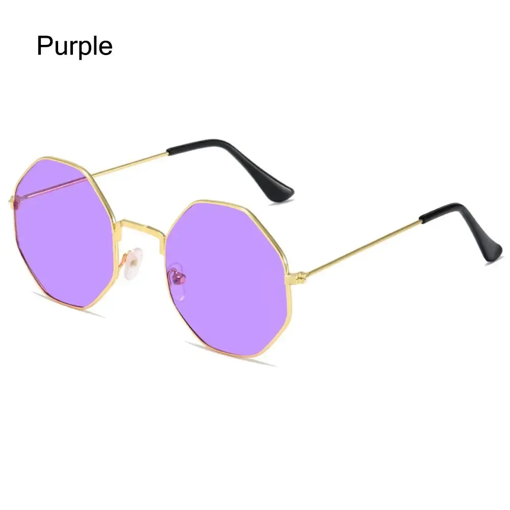 Retro Octagonal Polygon Sunglasses UV400 Protection Summer Shades