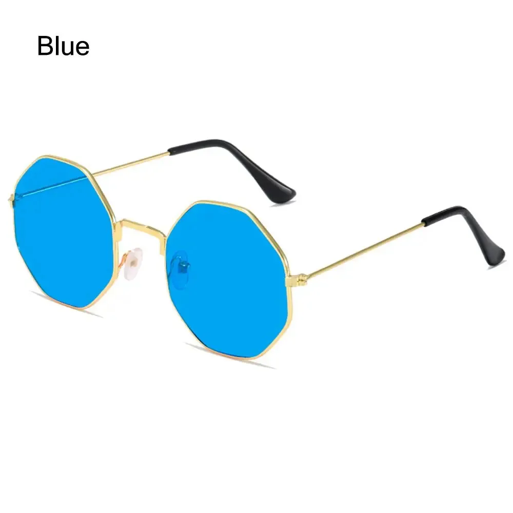 Retro Octagonal Polygon Sunglasses UV400 Protection Summer Shades
