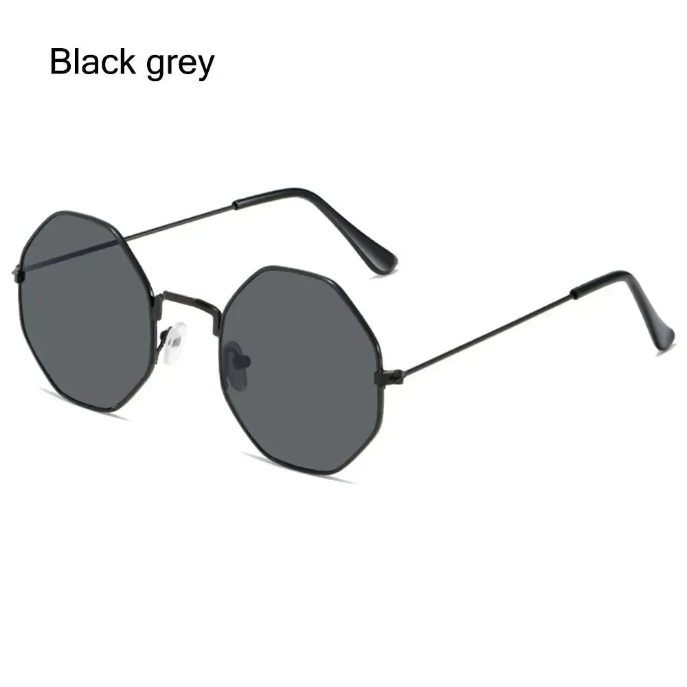 Retro Octagonal Polygon Sunglasses UV400 Protection Summer Shades