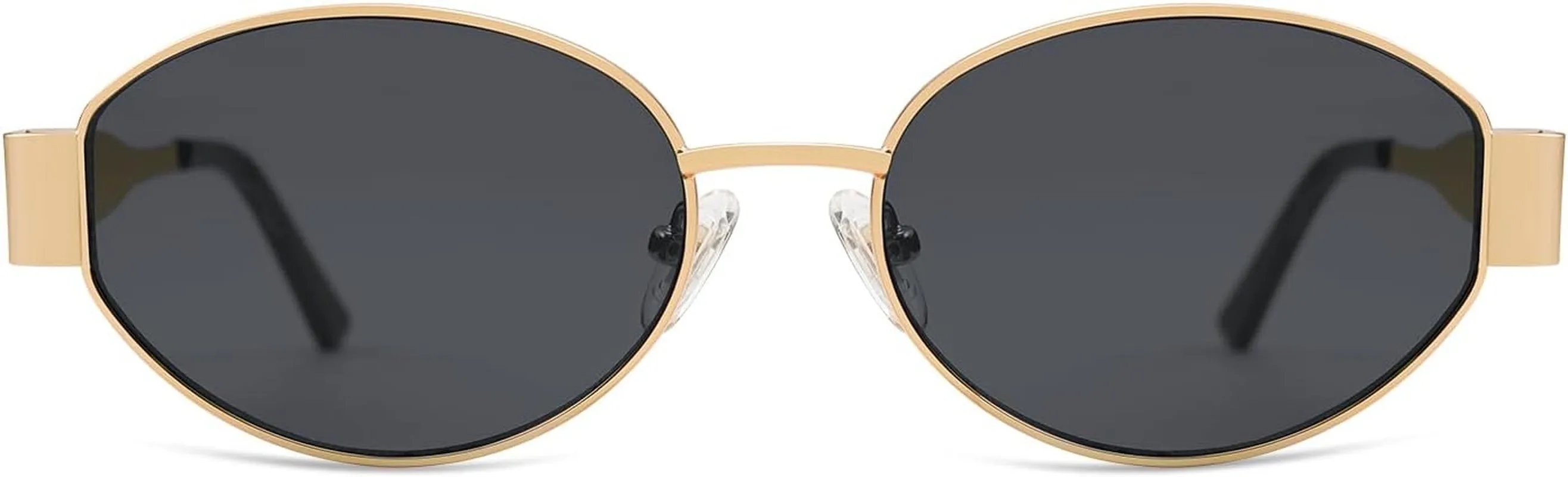 Retro Oval Sunglasses for Women & Men - Trendy Classic Shades with UV400 Protection