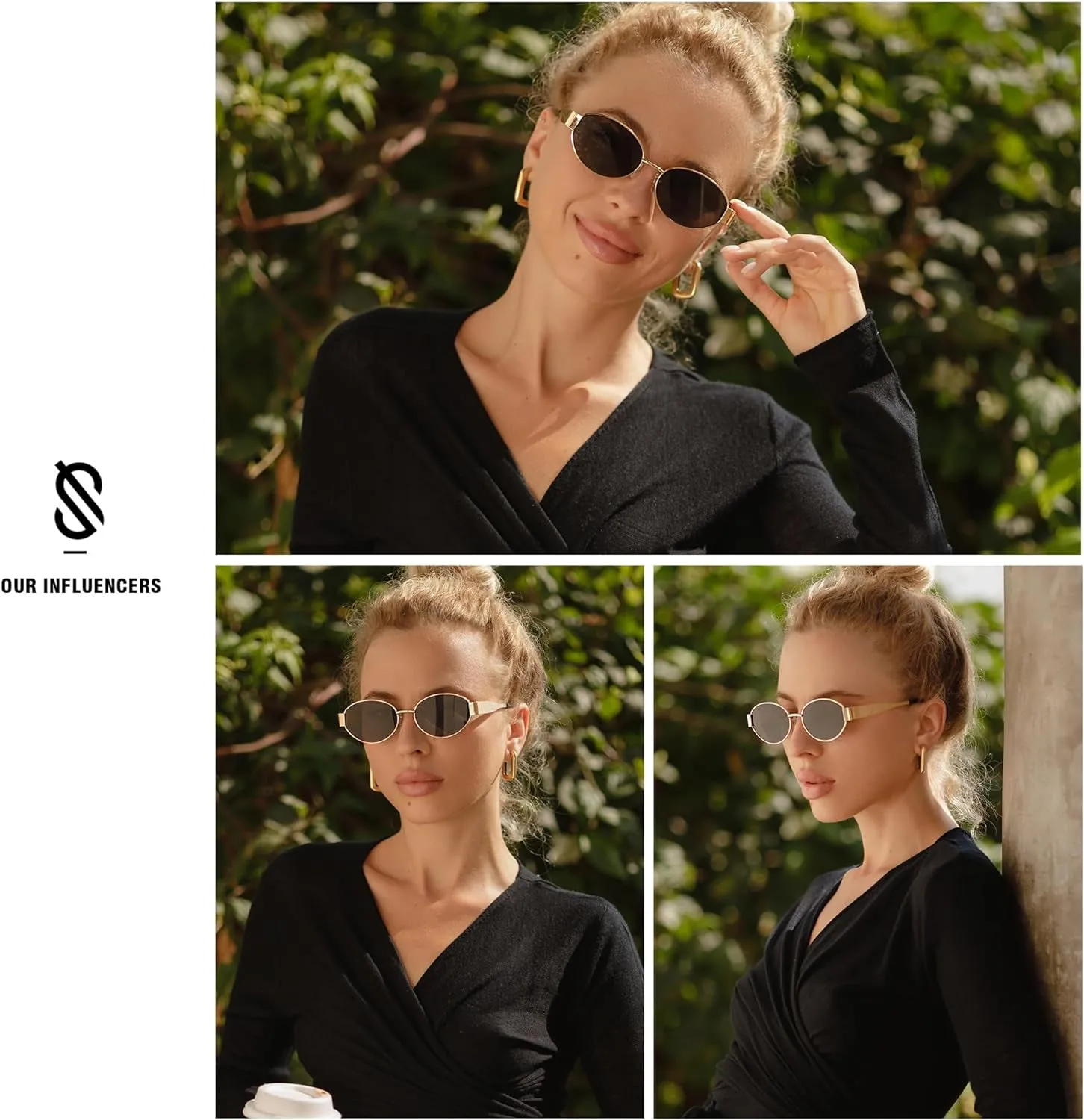 Retro Oval Sunglasses for Women & Men - Trendy Classic Shades with UV400 Protection