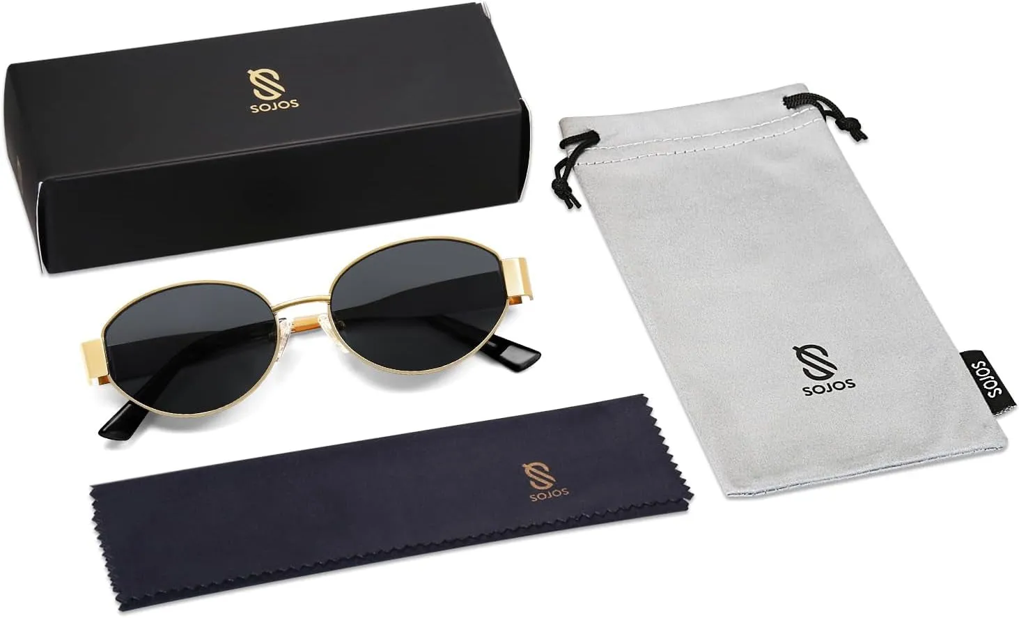Retro Oval Sunglasses for Women & Men - Trendy Classic Shades with UV400 Protection