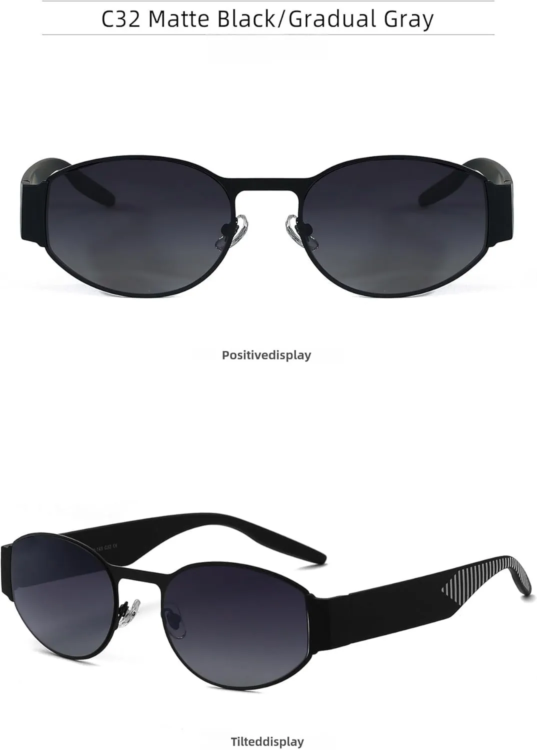 Retro Pilot Aviator Sunglasses for Men & Women | UV400 Polarized Unisex Shades with TAC Lens