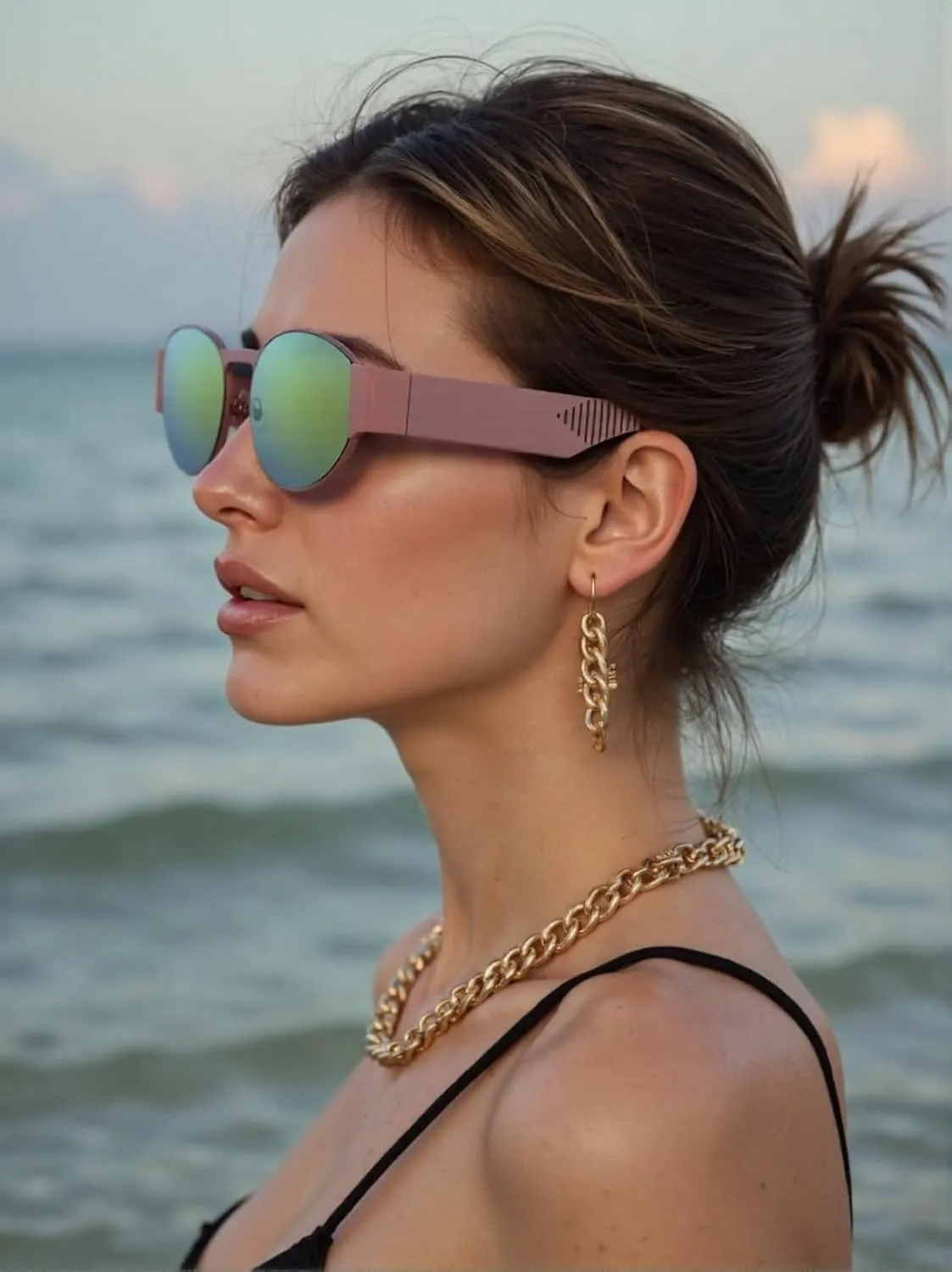 Retro Pilot Aviator Sunglasses for Men & Women | UV400 Polarized Unisex Shades with TAC Lens