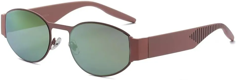 Retro Pilot Aviator Sunglasses for Men & Women | UV400 Polarized Unisex Shades with TAC Lens