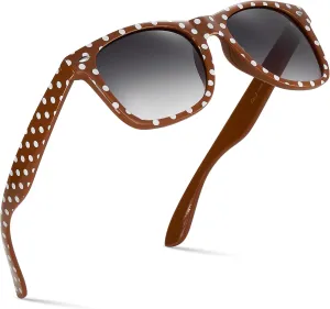 Retro Rewind Polka Dot Vintage Fashion Sunglasses for Women UV400