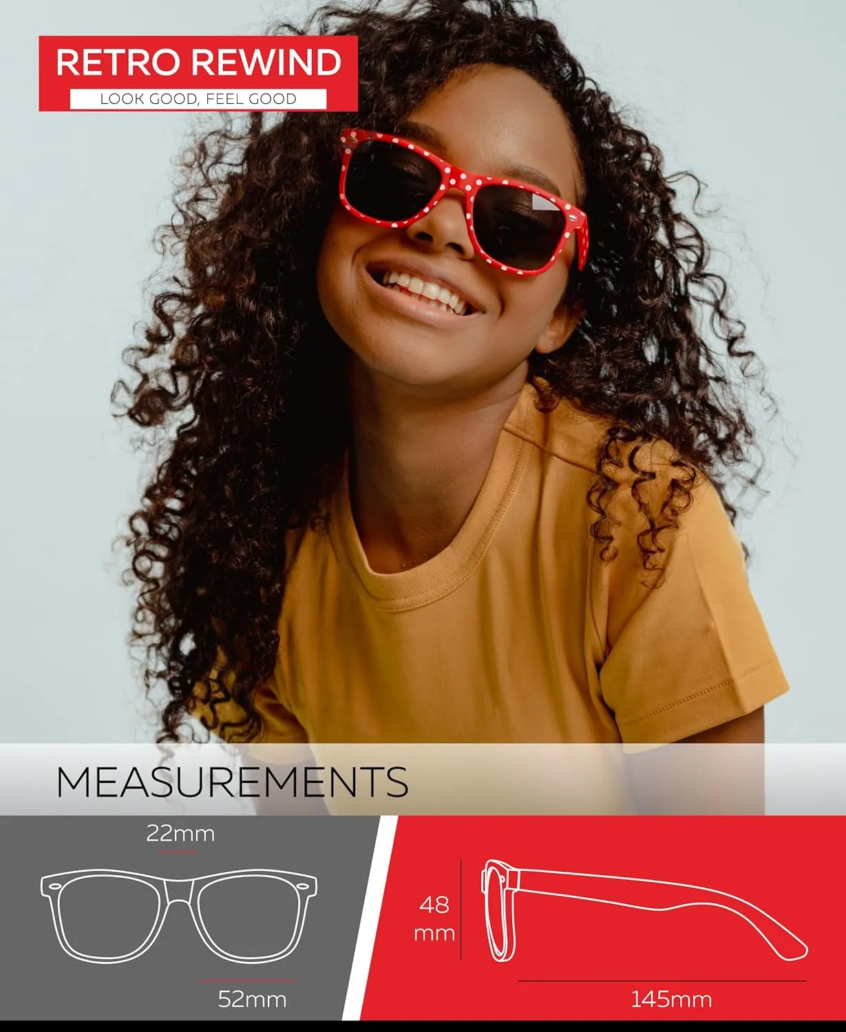 Retro Rewind Polka Dot Vintage Fashion Sunglasses for Women UV400