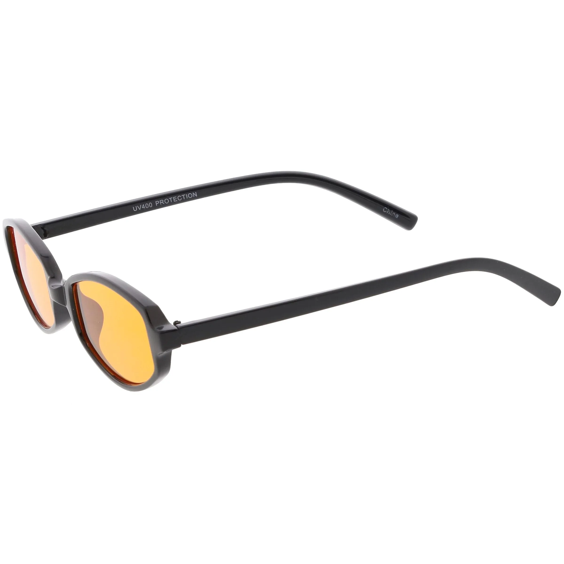 Retro Small Rectangle Color Toned Lens Sunglasses C751