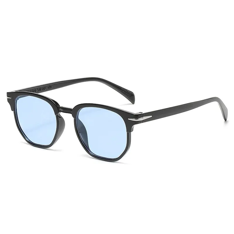 Retro Sunglasses Men Women Square Oval UV400 Eyeglasses