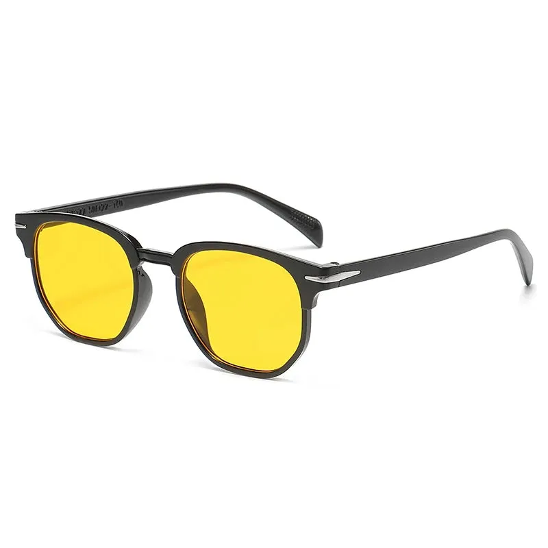 Retro Sunglasses Men Women Square Oval UV400 Eyeglasses