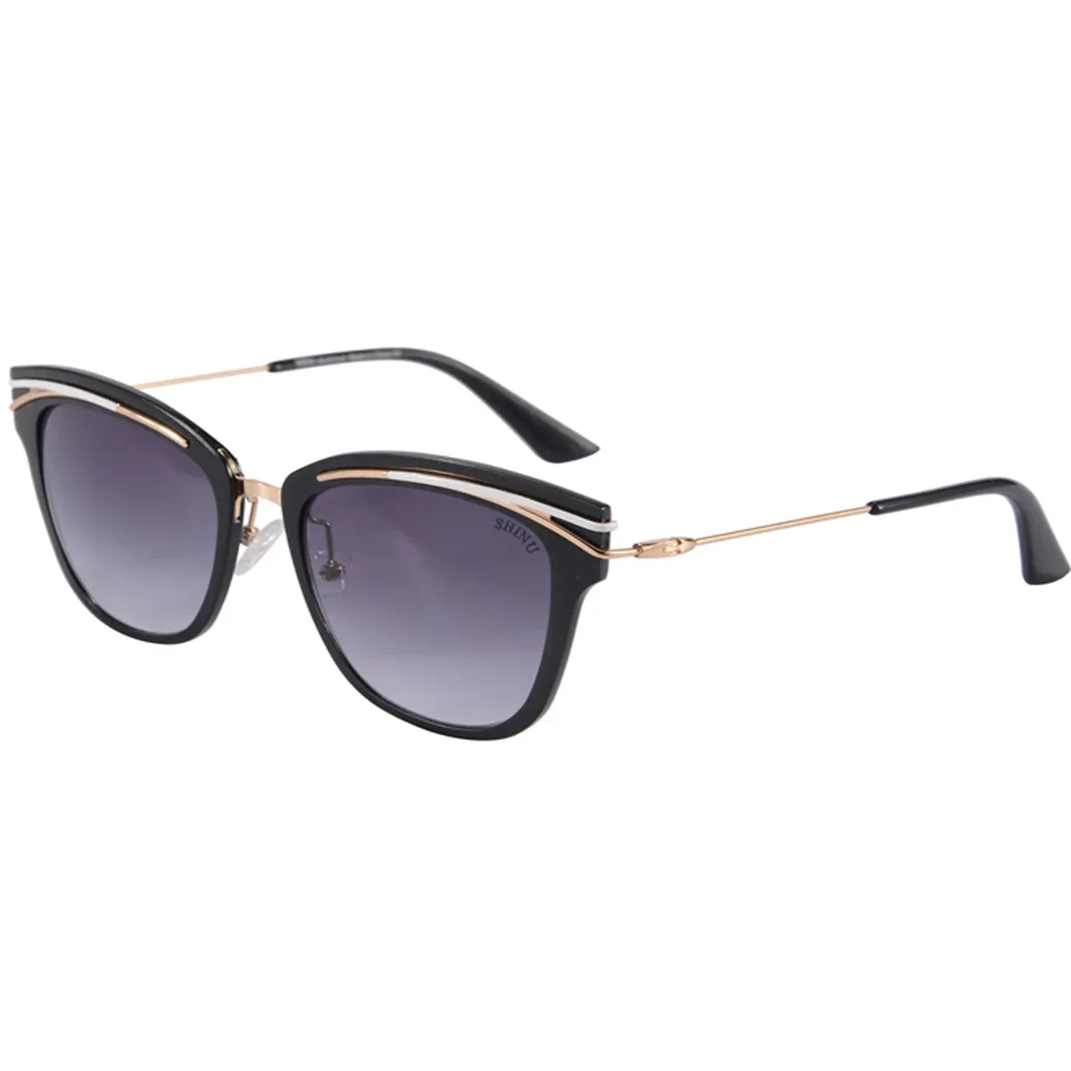 Retro Vintage Aluminum Women's Sunglasses with UV400 Protection