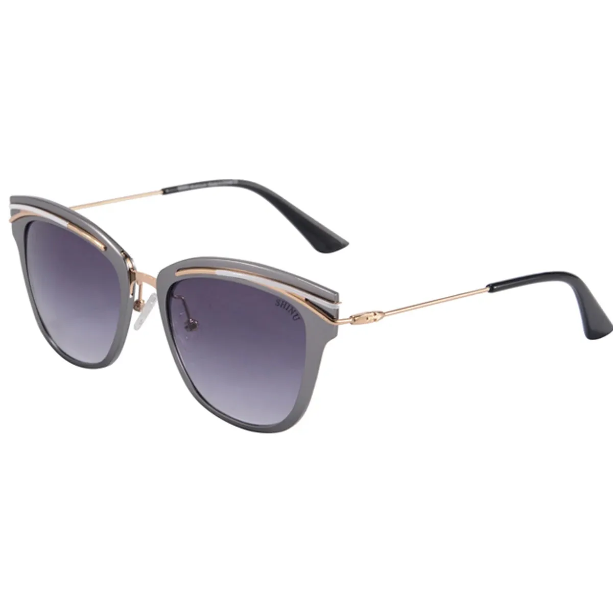 Retro Vintage Aluminum Women's Sunglasses with UV400 Protection
